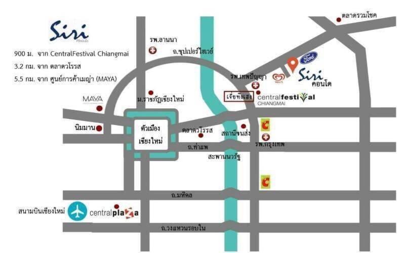 Siri Hotel Chiang Mai Dış mekan fotoğraf